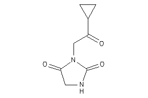 Image of 3-(2-cyclopropyl-2-keto-ethyl)hydantoin