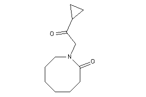 1-(2-cyclopropyl-2-keto-ethyl)azocan-2-one