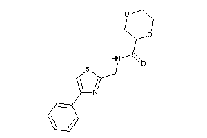 N-[(4-phenylthiazol-2-yl)methyl]-1,4-dioxane-2-carboxamide