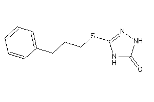 3-(3-phenylpropylthio)-1,4-dihydro-1,2,4-triazol-5-one