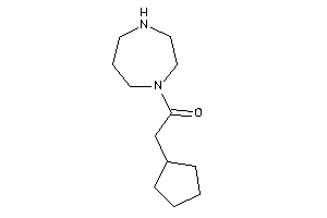 2-cyclopentyl-1-(1,4-diazepan-1-yl)ethanone