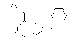 2-benzyl-7-(cyclopropylmethyl)-5H-thieno[2,3-d]pyridazin-4-one