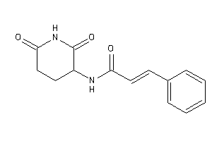N-(2,6-diketo-3-piperidyl)-3-phenyl-acrylamide