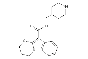 N-(4-piperidylmethyl)-3,4-dihydro-2H-[1,3]oxazino[3,2-a]indole-10-carboxamide