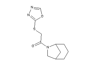 Image of 1-(6-azabicyclo[3.2.1]octan-6-yl)-2-(1,3,4-oxadiazol-2-ylthio)ethanone