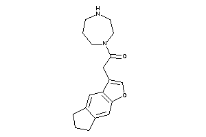 1-(1,4-diazepan-1-yl)-2-(6,7-dihydro-5H-cyclopenta[f]benzofuran-3-yl)ethanone