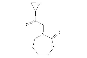 1-(2-cyclopropyl-2-keto-ethyl)azepan-2-one