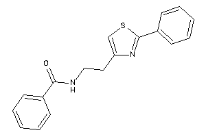 N-[2-(2-phenylthiazol-4-yl)ethyl]benzamide