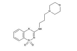 Image of (1,1-diketobenzo[e][1,4,2]dithiazin-3-yl)-(3-morpholinopropyl)amine