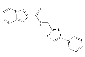 N-[(4-phenylthiazol-2-yl)methyl]imidazo[1,2-a]pyrimidine-2-carboxamide