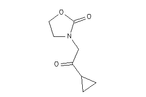 3-(2-cyclopropyl-2-keto-ethyl)oxazolidin-2-one