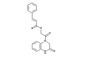 3-phenylacrylic Acid [2-keto-2-(3-keto-2,4-dihydroquinoxalin-1-yl)ethyl] Ester