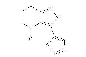 3-(2-thienyl)-2,5,6,7-tetrahydroindazol-4-one