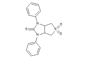 5,5-diketo-1,3-diphenyl-3a,4,6,6a-tetrahydrothieno[3,4-d]imidazole-2-thione
