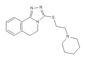 Image of 3-(2-piperidinoethylthio)-5,6-dihydro-[1,2,4]triazolo[3,4-a]isoquinoline