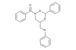 [4-(phenoxymethyl)-6-phenyl-1,5,2-dioxazinan-2-yl]-phenyl-methanone