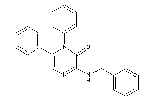 3-(benzylamino)-1,6-diphenyl-pyrazin-2-one