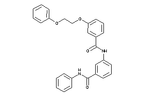 3-[[3-(2-phenoxyethoxy)benzoyl]amino]-N-phenyl-benzamide