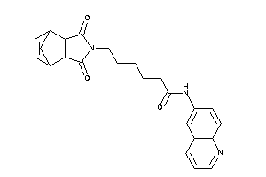 6-(diketoBLAHyl)-N-(6-quinolyl)hexanamide