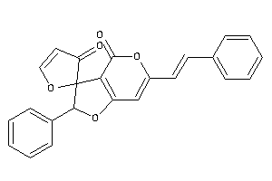 Image of 2-phenyl-6-styryl-spiro[2H-furo[3,2-c]pyran-3,2'-furan]-3',4-quinone