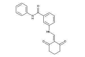 3-[(2,6-diketocyclohexylidene)methylamino]-N-phenyl-benzamide