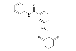 Image of 3-[(2,6-diketocyclohexylidene)methylamino]-N-phenyl-benzamide