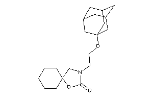 3-[2-(1-adamantyloxy)ethyl]-1-oxa-3-azaspiro[4.5]decan-2-one