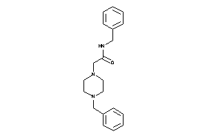 N-benzyl-2-(4-benzylpiperazino)acetamide