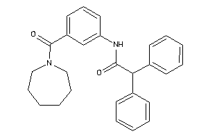 N-[3-(azepane-1-carbonyl)phenyl]-2,2-diphenyl-acetamide