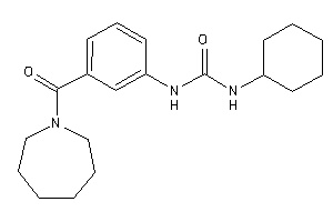 1-[3-(azepane-1-carbonyl)phenyl]-3-cyclohexyl-urea