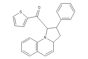 (2-phenyl-1,2,3,3a-tetrahydropyrrolo[1,2-a]quinolin-1-yl)-(2-thienyl)methanone