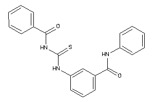 3-(benzoylthiocarbamoylamino)-N-phenyl-benzamide