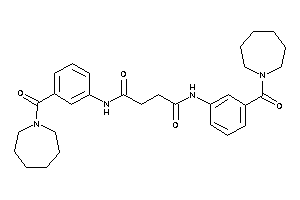 Image of N,N'-bis[3-(azepane-1-carbonyl)phenyl]succinamide