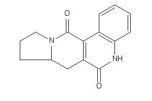 Image of 5,7,7a,8,9,10-hexahydroindolizino[7,6-c]quinoline-6,12-quinone