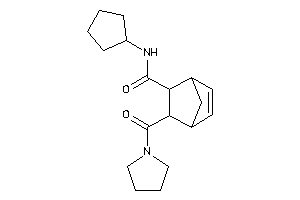 N-cyclopentyl-5-(pyrrolidine-1-carbonyl)bicyclo[2.2.1]hept-2-ene-6-carboxamide