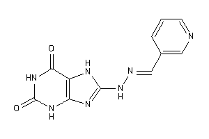 8-[N'-(3-pyridylmethylene)hydrazino]-7H-xanthine