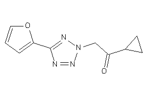 1-cyclopropyl-2-[5-(2-furyl)tetrazol-2-yl]ethanone