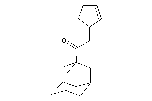 1-(1-adamantyl)-2-cyclopent-2-en-1-yl-ethanone