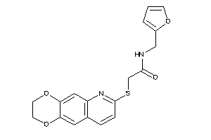 2-(2,3-dihydro-[1,4]dioxino[2,3-g]quinolin-7-ylthio)-N-(2-furfuryl)acetamide