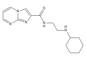 N-[2-(cyclohexylamino)ethyl]imidazo[1,2-a]pyrimidine-2-carboxamide