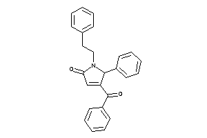 4-benzoyl-1-phenethyl-5-phenyl-3-pyrrolin-2-one