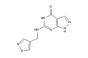 Image of 6-(isoxazol-4-ylmethylamino)-1,5-dihydropyrazolo[3,4-d]pyrimidin-4-one