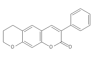 7-phenyl-3,4-dihydro-2H-pyrano[3,2-g]chromen-8-one