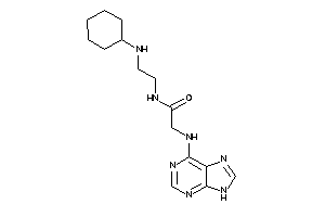 N-[2-(cyclohexylamino)ethyl]-2-(9H-purin-6-ylamino)acetamide