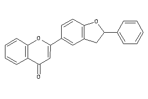 2-(2-phenylcoumaran-5-yl)chromone