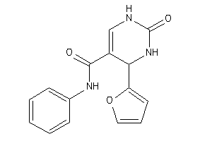 Image of 4-(2-furyl)-2-keto-N-phenyl-3,4-dihydro-1H-pyrimidine-5-carboxamide