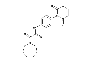 2-(azepan-1-yl)-N-(4-glutarimidophenyl)-2-keto-acetamide