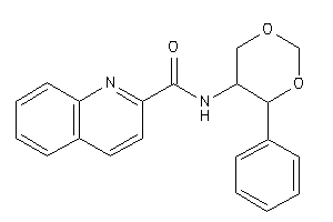 N-(4-phenyl-1,3-dioxan-5-yl)quinaldamide