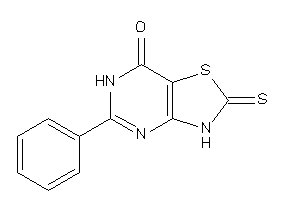 5-phenyl-2-thioxo-3,6-dihydrothiazolo[4,5-d]pyrimidin-7-one