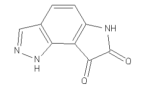 Image of 1,6-dihydropyrrolo[2,3-g]indazole-7,8-quinone
